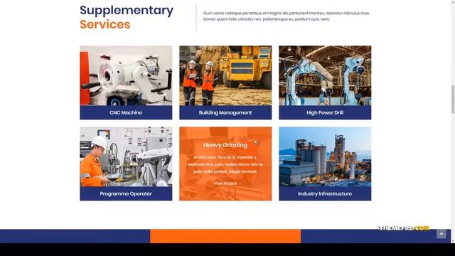 Patrai Industry - WordPress Industrial Theme factory energy industry Maisaki смотреть онлайн