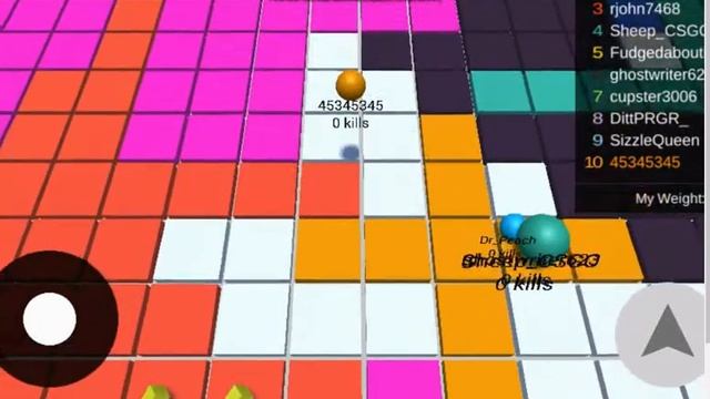 jumpball.io - new io game on Brogames.space смотреть онлайн