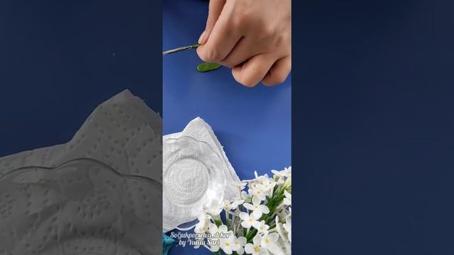 Leylak dalları yapımı. Soğuk porselen. ? Ветка сирени. Холодный фарфор. смотреть онлайн