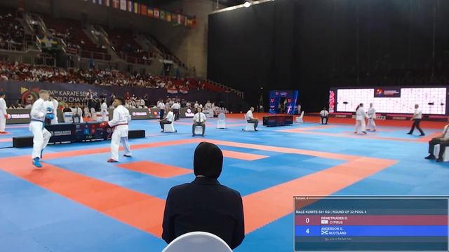 KARATE World Championships | Day 1 – Tatami 4 | WORLD KARATE FEDERATION смотреть онлайн