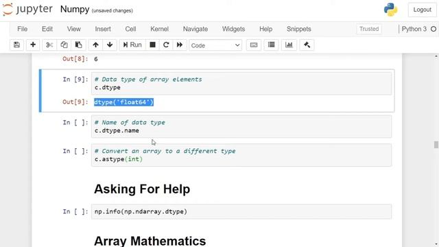 How to Inspect NumPy Arrays смотреть онлайн