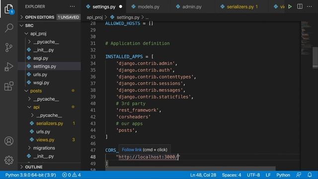 Django and React js course 2021 | Part2: React and DRF integration + basic react hooks смотреть онлайн