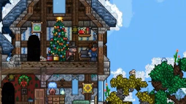 Christmas Village Ep: 10 - Fin | Terraria Showcase + Map Download смотреть онлайн