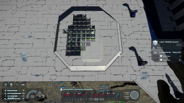 Space Engineers survival [Ep 63] - Designing our new landing pads смотреть онлайн