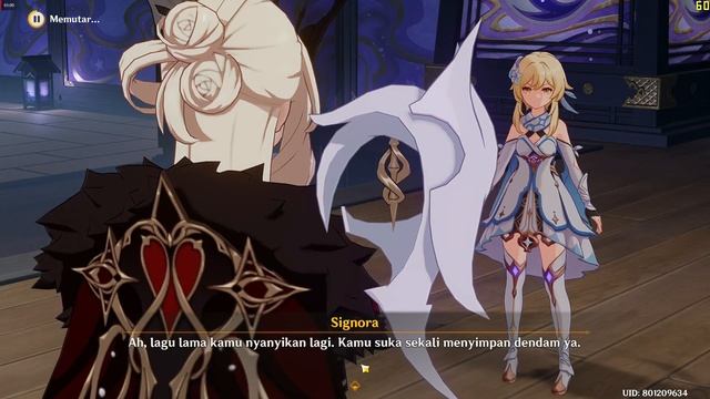 LUMINE TALK I CHALLENGE YOU SIGNORA - GENSHIN IMPACT смотреть онлайн
