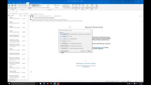 How to Reset Outlook View Back to Default (easily!) смотреть онлайн