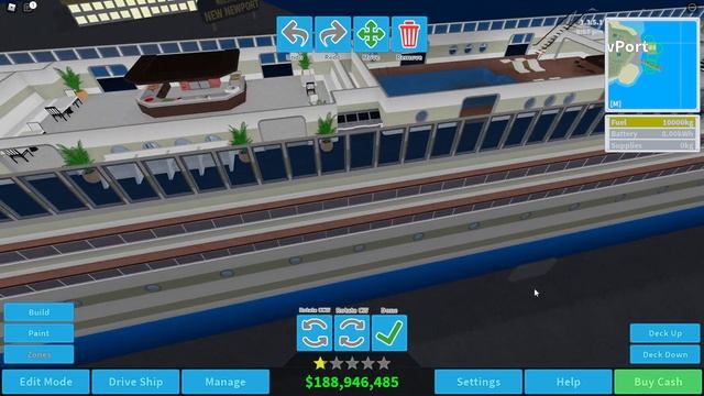 Realistic Albatross SpeedBuild - ROBLOX CRUISE SHIP TYCOON смотреть онлайн