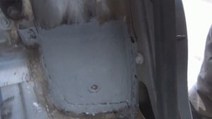 Daewoo Lanos ремонт заднего подкрыльника и арки крыла