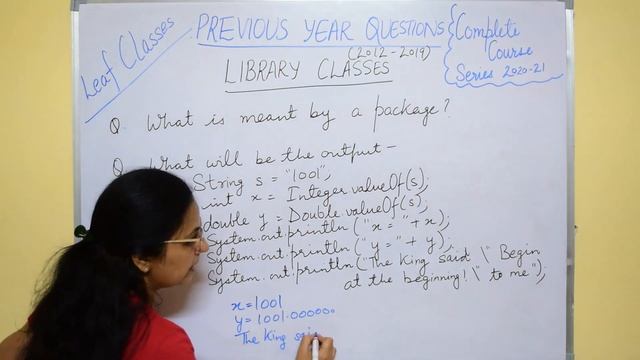 PREVIOUS YEAR QUESTIONS | 2012-2019 | LIBRARY CLASSES | Wrapper Classes | ICSE-10 смотреть онлайн