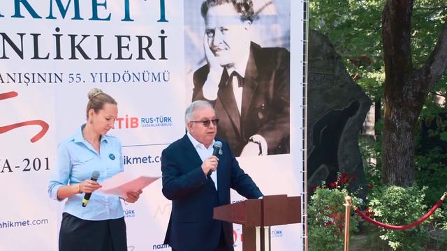 Ali Galip Savaşır Açılış Konuşması - Nazım Hikmet.com Mezar Başında 2018