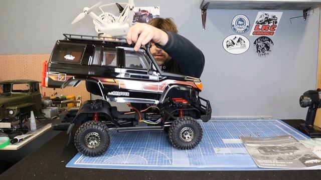 NEW RC Crawler RGT EX86190 LC76 RESCUER 1/10 Scale Китайская копия TRX4 смотреть онлайн