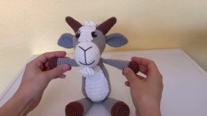 Amigurumi: goat. Crochet!