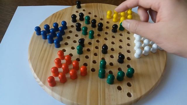 Chinese checkers game - game ' GRAPHITE ' vs ' SIDE 1 ' смотреть онлайн