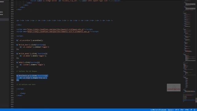 Semantic UI Tutorial| UI Shapes Interactive Buttons- Part2| Framework tutorial for Beginners смотреть онлайн