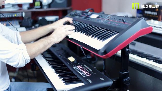 Korg Kross 1 VS Korg Kross 2 comparison/porównanie смотреть онлайн