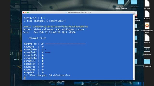 Git : viewing the git commit history смотреть онлайн