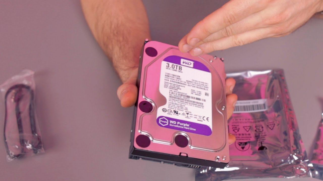 Жесткий диск Western Digital Purple 3 Tb из Китая. Для архива и видеонаблюдения WD смотреть онлайн
