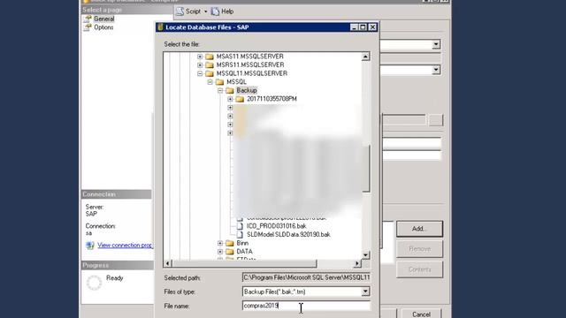 BackUp de base de datos en SQL Server смотреть онлайн