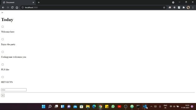 Part 1 || Todo List Application || Node.js, Express & MongoDB смотреть онлайн
