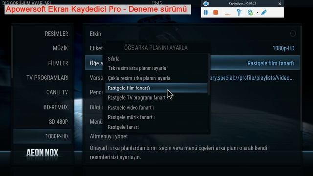 Kodi XBMC Video Listesi Hazırlama - Ana Menü Ekleme - 3 (Aeon) смотреть онлайн