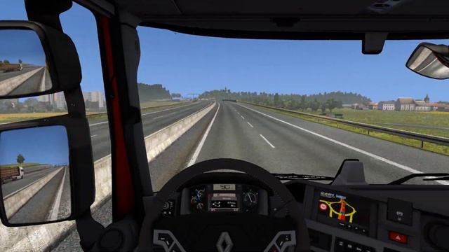 Slovakia Map | Ružomberok-Stará Ľubovňa | Timelapse | Euro Truck Simulator 2 смотреть онлайн
