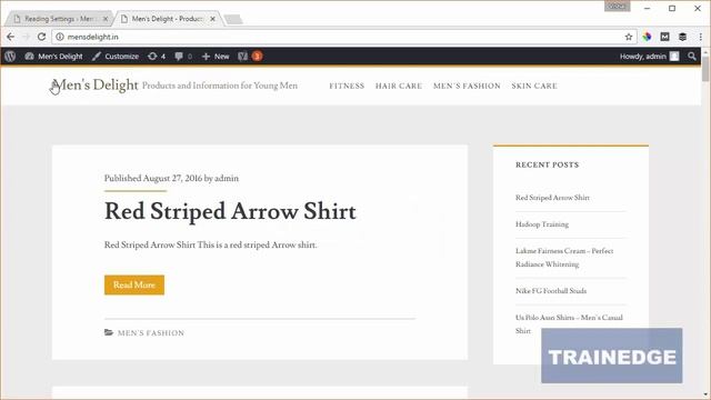 5. Working with WordPress part -1 смотреть онлайн