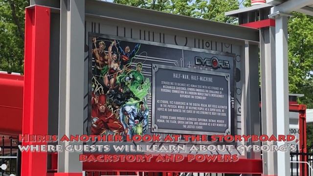 Cyborg Cyber Spin (Six Flags Great Adventure)- Construction Update #3 смотреть онлайн