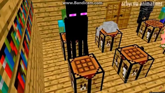 Школа мобов Minecraft!!!! смотреть онлайн