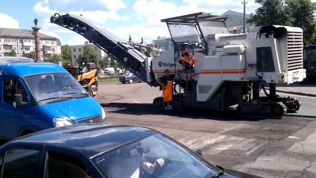 Ремонт дорог в Пскове смотреть онлайн