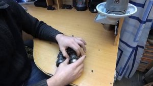 Обычная Сборка коробки передач мотоцикла Днепр.