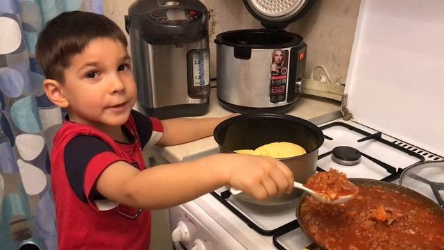 Лазанья в мультиварке смотреть онлайн