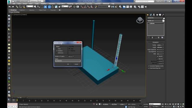 3Ds Max обучение 2 урок (трехмерные примитивы, инструменты, и точка Pivot) смотреть онлайн