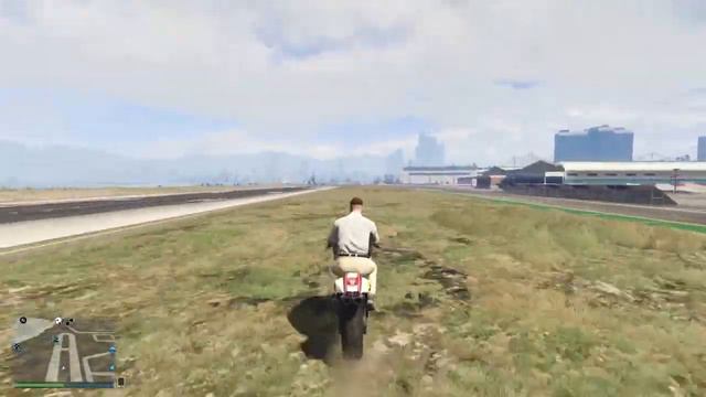 Как надо прыгать в Grand Theft Auto V смотреть онлайн