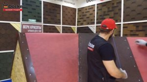 Монтаж гибкой черепицы Дёке (Docke) серии Стандарт