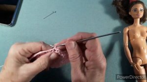 Платье для Барби. Узор в трех вариантах. Мастер-класс.