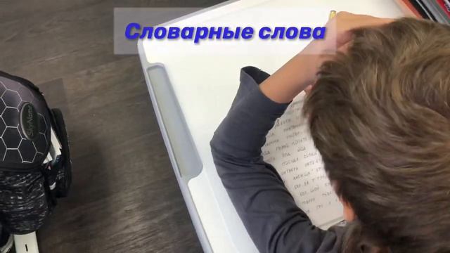 Словарные слова смотреть онлайн