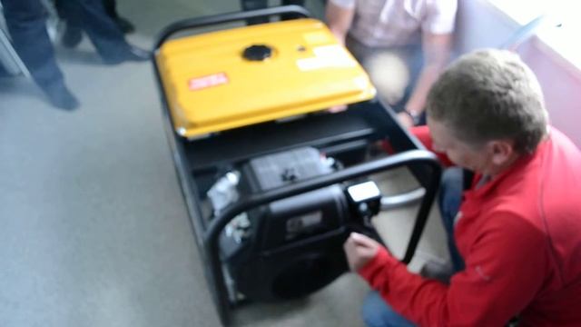 Первый запуск бензогенератора EB 14.0/ 230-SLE-Генераторный Центр смотреть онлайн