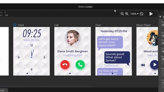 КРАСИВЫЙ UI НА ESP32 смотреть онлайн