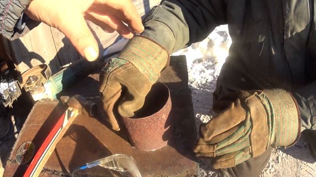 Ремонт печки в избушку. С днём Советской Армии и В.М.Ф.!!! смотреть онлайн