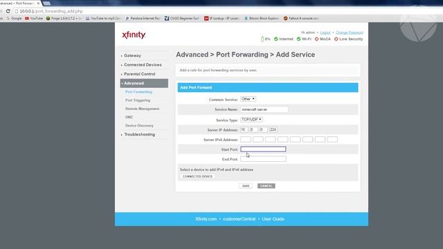 How To Port Forward For A Minecraft Server смотреть онлайн
