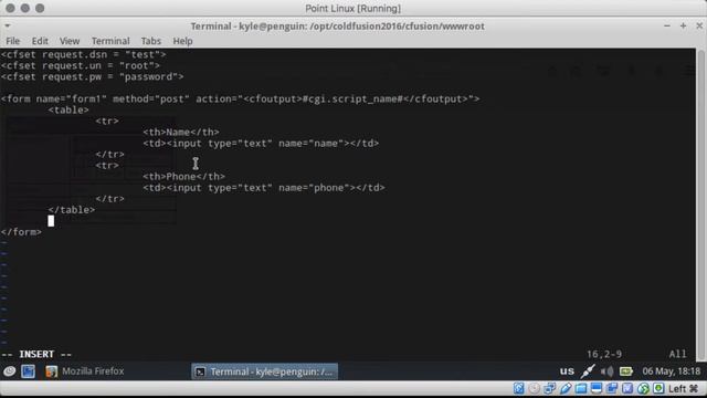 ColdFusion - Insert Data into a Database смотреть онлайн