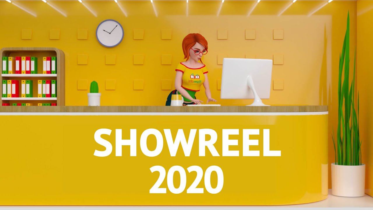 SHOWREEL 2020 Студия анимации и видео инфографики ИНФОМУЛЬТ смотреть онлайн