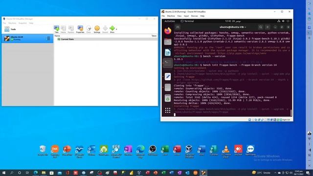 ERPNext Version-14 Installation on Ubuntu 22.04 with Window on Virtual Box смотреть онлайн