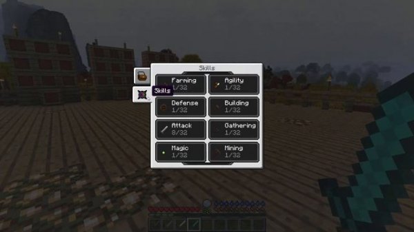 Minecraft - RLCraft - How to Use and Level the RLCraft Skill Points System