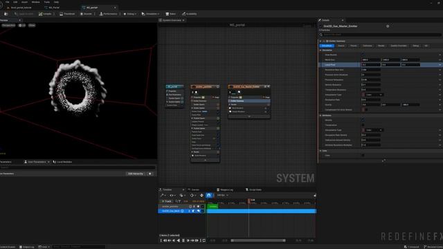 Niagara Fluids Smoke Portal VFX Tutorial in Unreal Engine 5.3 | Real-Time Simulation | RedefineFX смотреть онлайн
