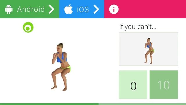 Squat Challenge Workout. 100 Squats A Day To Tone Legs And Lift Butt