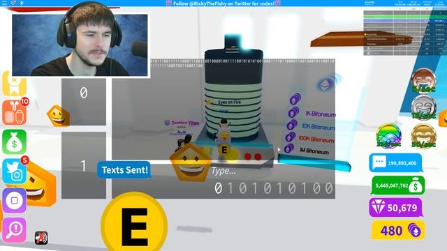 I BECAME A HACKER IN TEXTING SIMULATOR AND GOT THE $555,000,000,000 OP PHONE! (Roblox) смотреть онлайн
