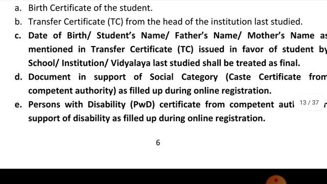 OAV ADMISSION REQUIRED DOCUMENTS | CLASS 6 to CLASS 9 | By Sanjay sir odia смотреть онлайн