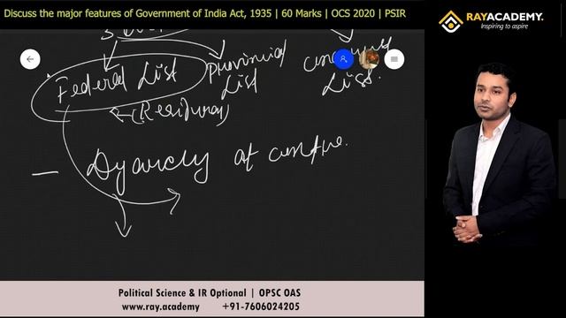 OAS Main Political Science Optional | How to answer the 60 marks question? смотреть онлайн