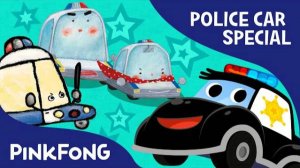 Police Car SPECIAL | Car Songs & Stories & Mini Games | + Compilation | PINKFONG Songs for Children